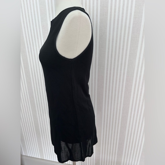 Henri Bendel Vintage 2-piece Pant Suit Black 100% Rayon Size Small Made in Italy - Picture 5 of 10